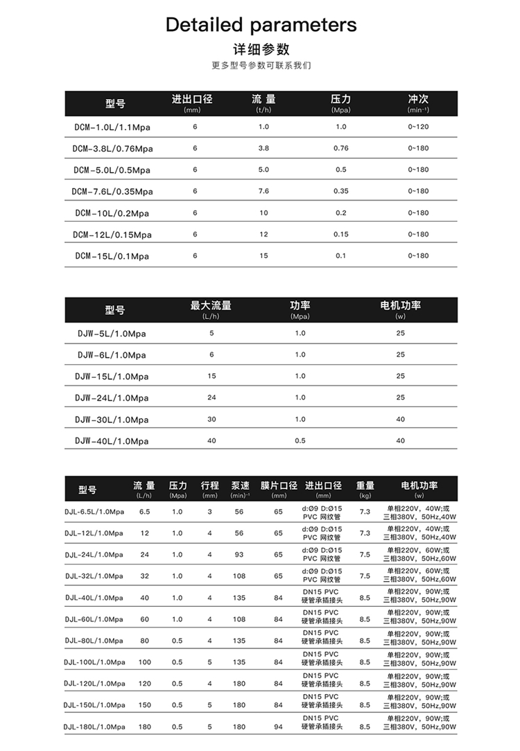 DJ-Z機械驅動隔膜計量泵