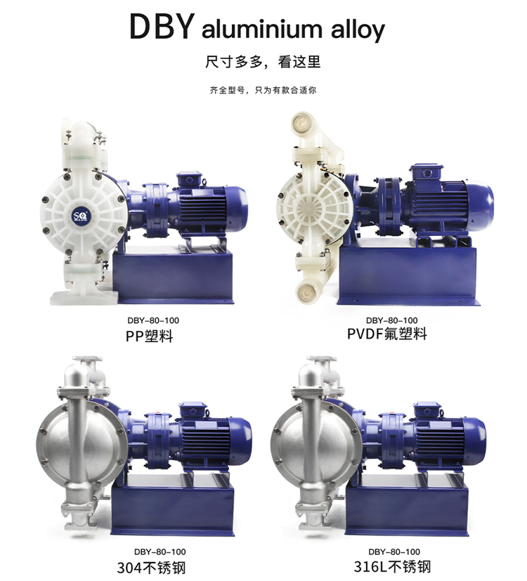 DBY-100襯氟電動隔膜泵